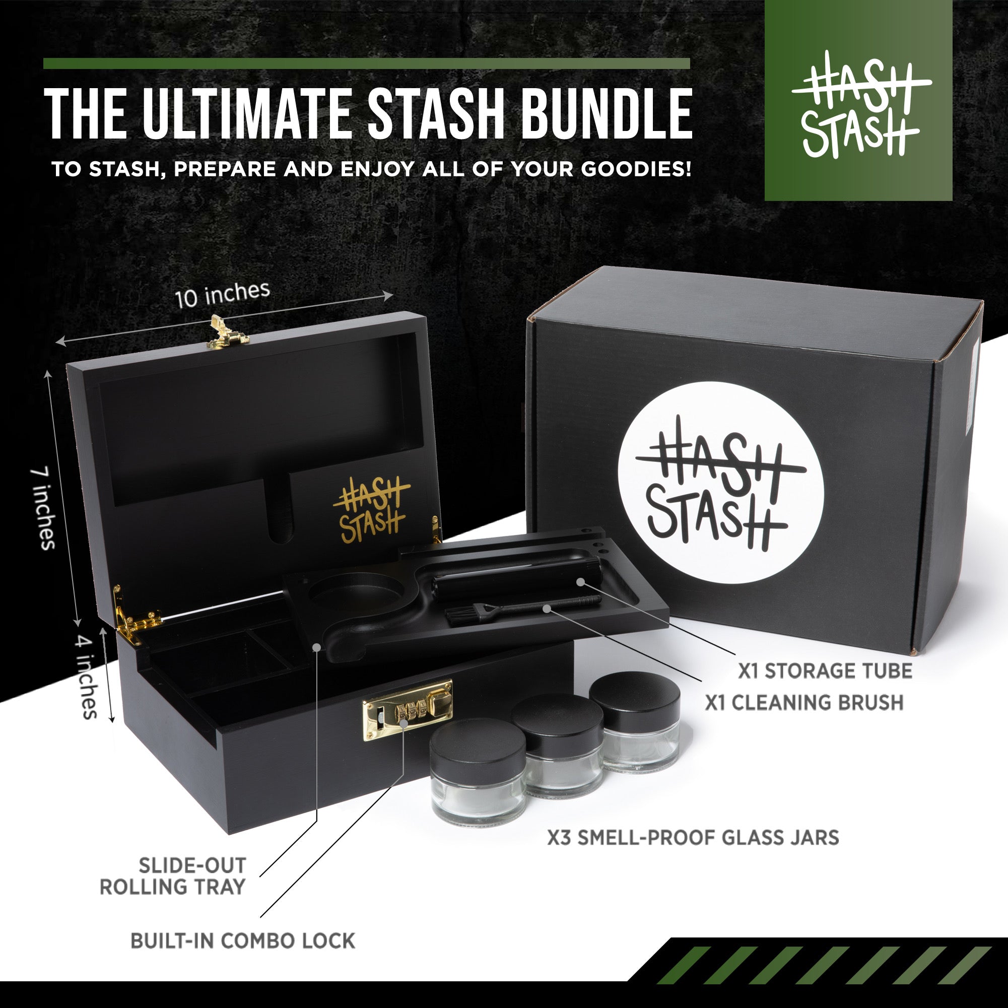 Ultimate shipping Rolling Tray + Storage Box Set